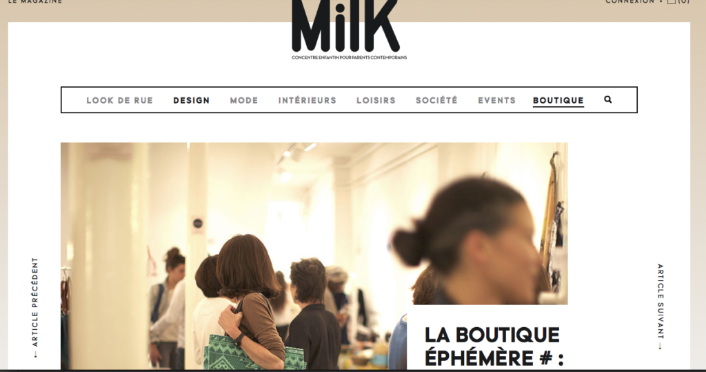 Merci Milk Magazine +++